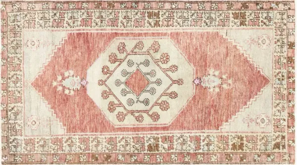 1960s Turkish Oushak Rug - 3'2" x 5'7"
