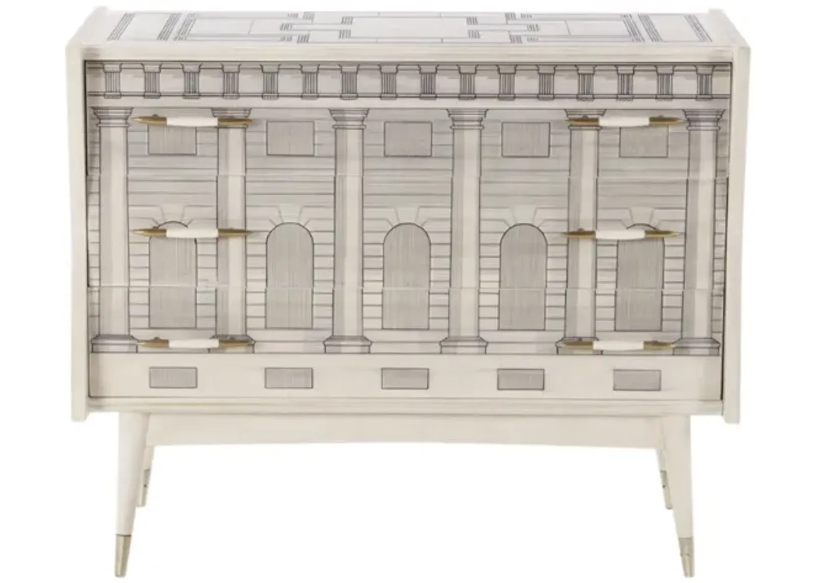 MCM Fornasetti Three Drawer Chest