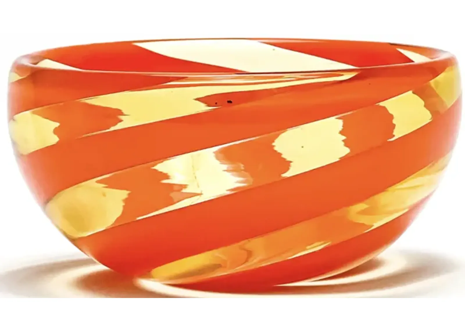 Venini Fasce Ritorte Glass Bowl