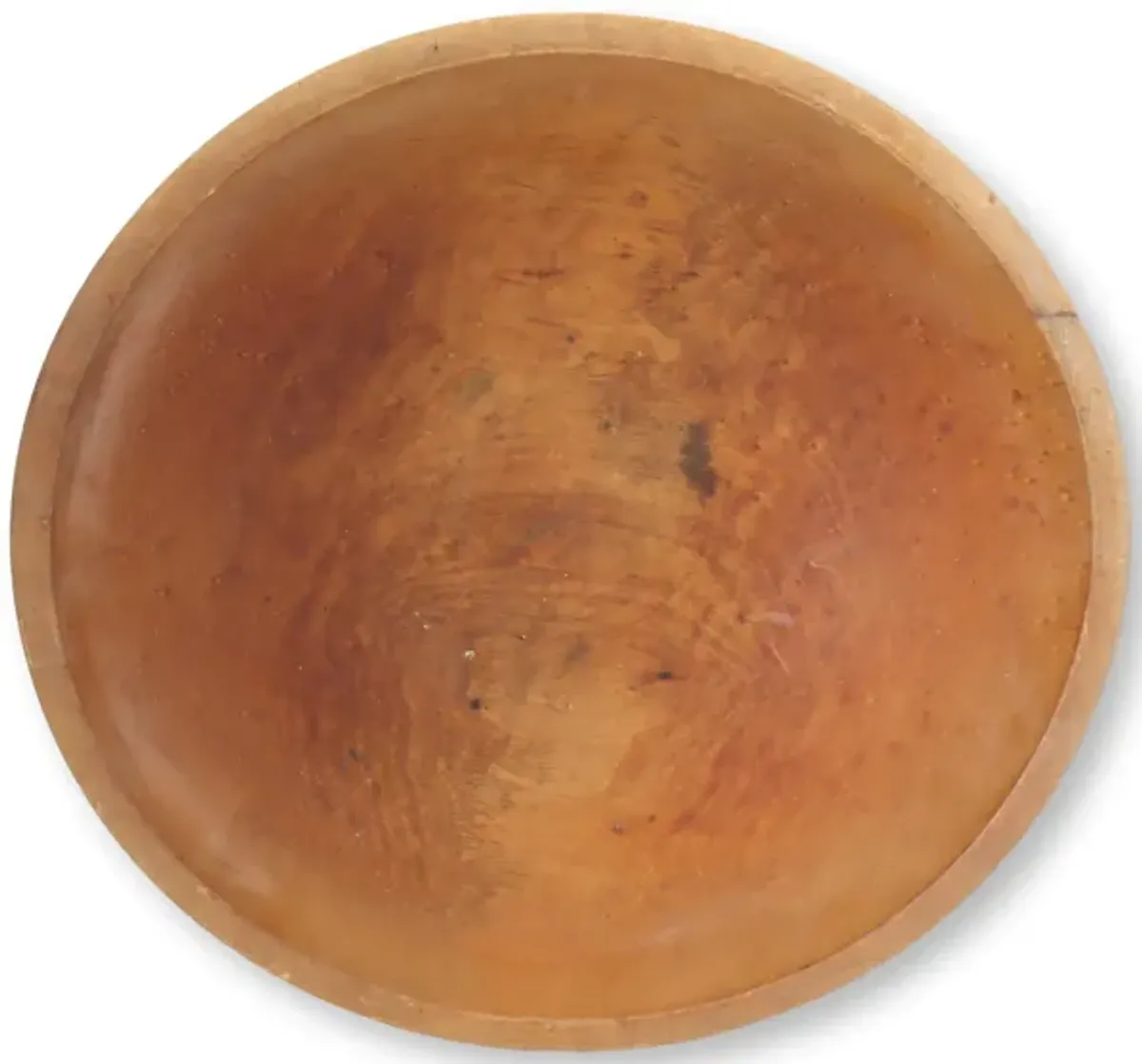 American Hand Turned Wood Dough Bowl - New England Mercantile - Brown