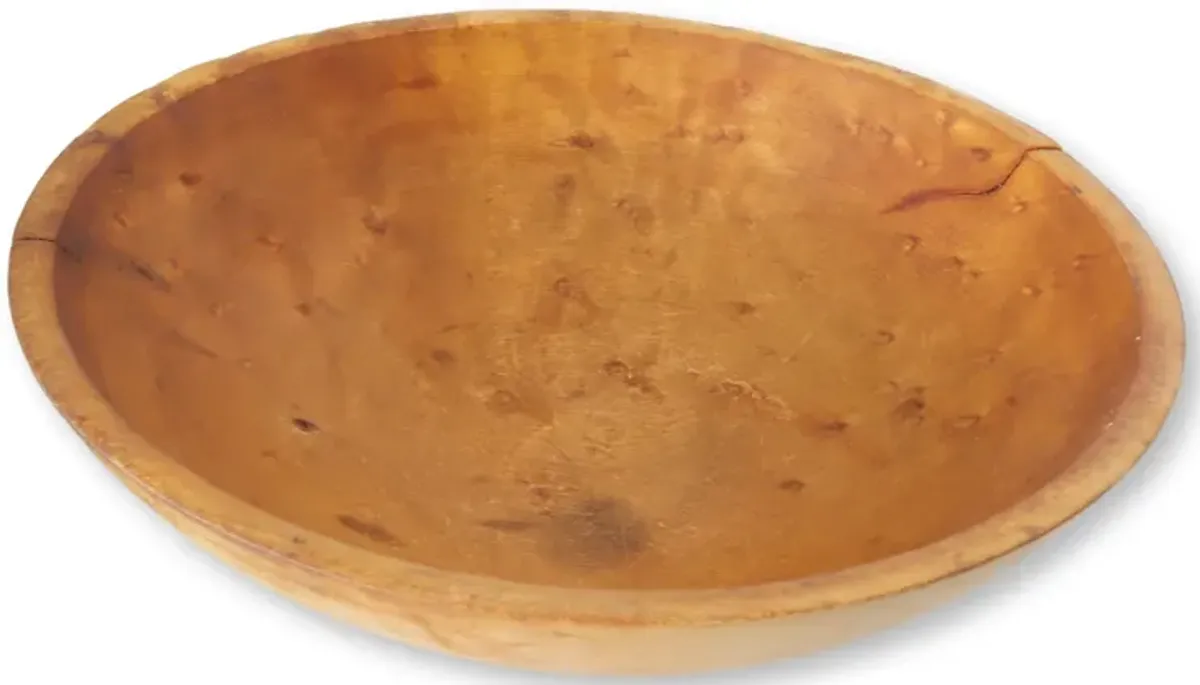 American Birds Eye Maple Dough Bowl