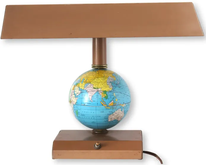 1950s Globe Desk Lamp