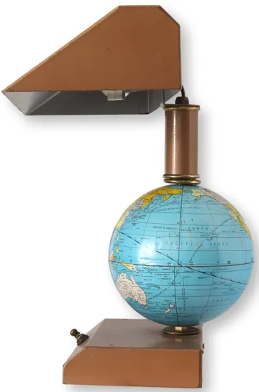 1950s Globe Desk Lamp