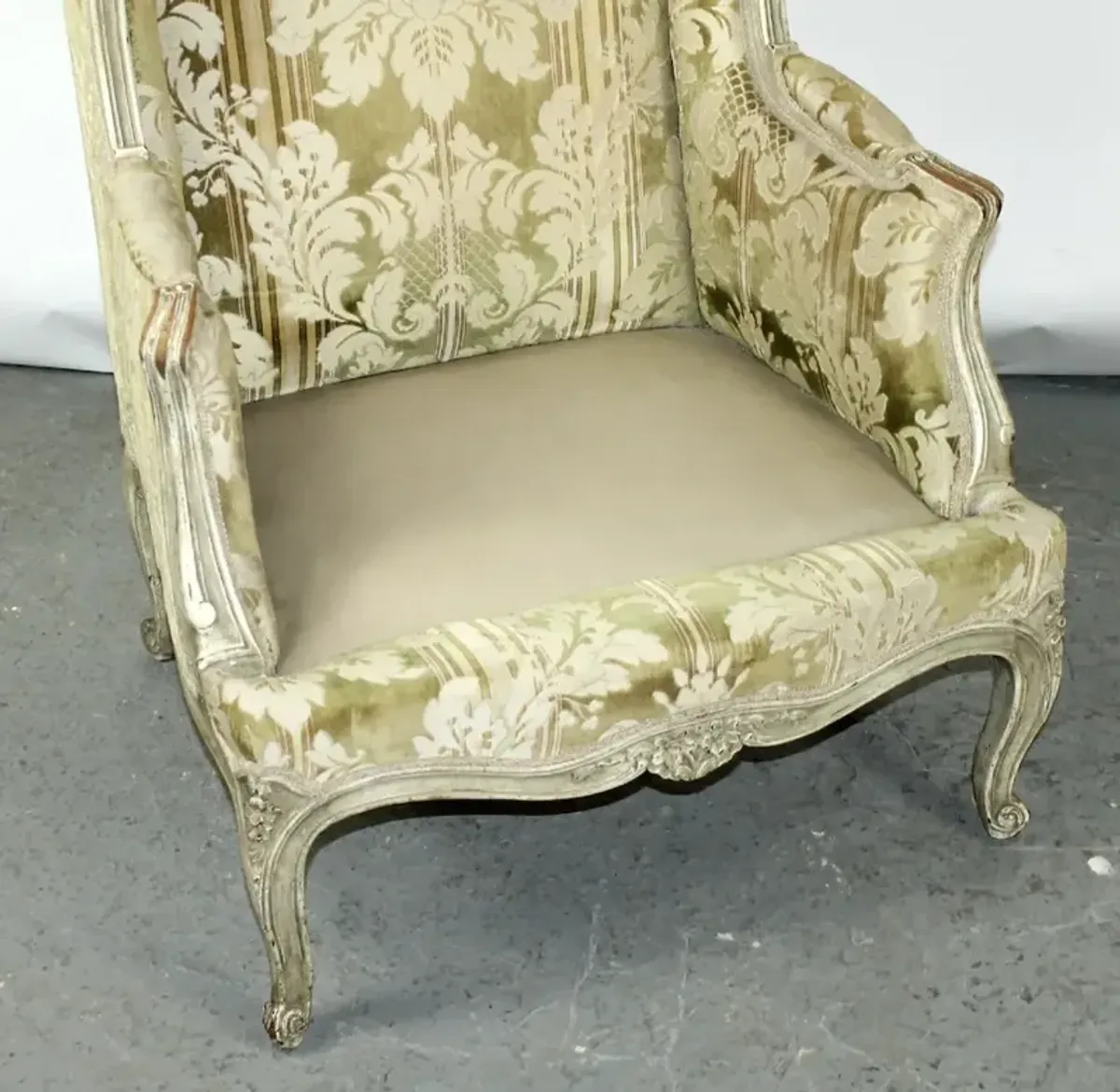 Louis XV Style Wingback Bergere