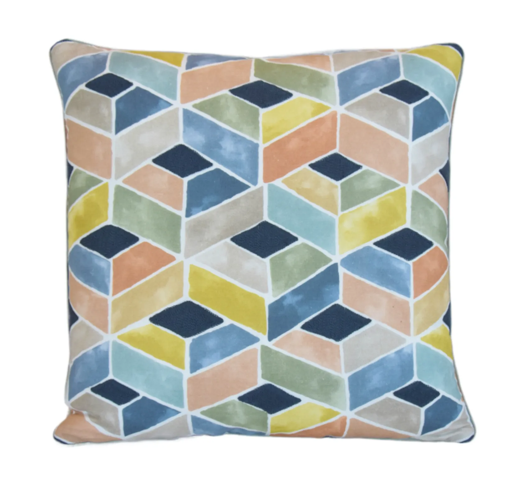 Kravet Colorful Modern Abstract Pillow