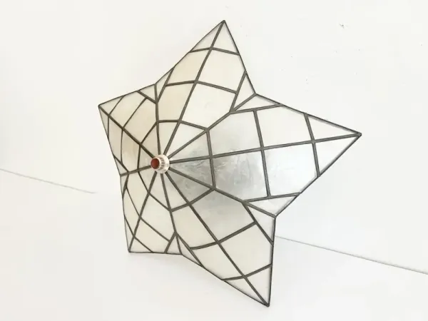 Capiz Star Ceiling Light