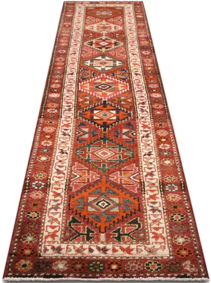 1960s Turkish Oushak Runner-2'8"x 11'9"