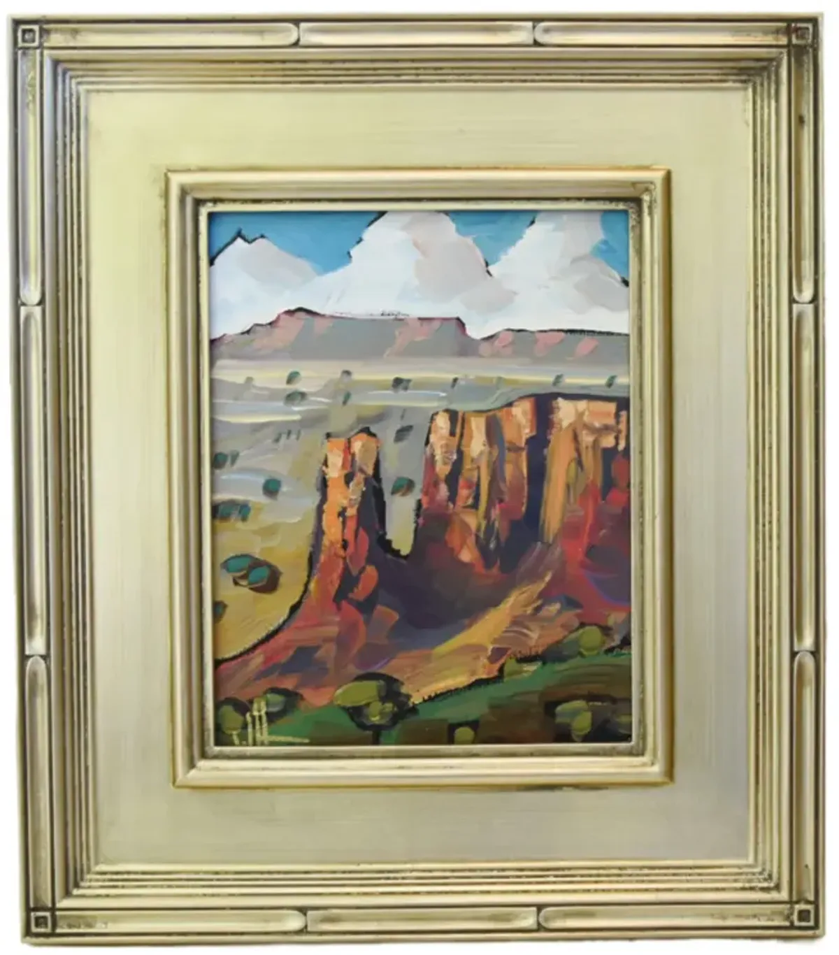 Wm. Hawkins Southwest Landscape Painting