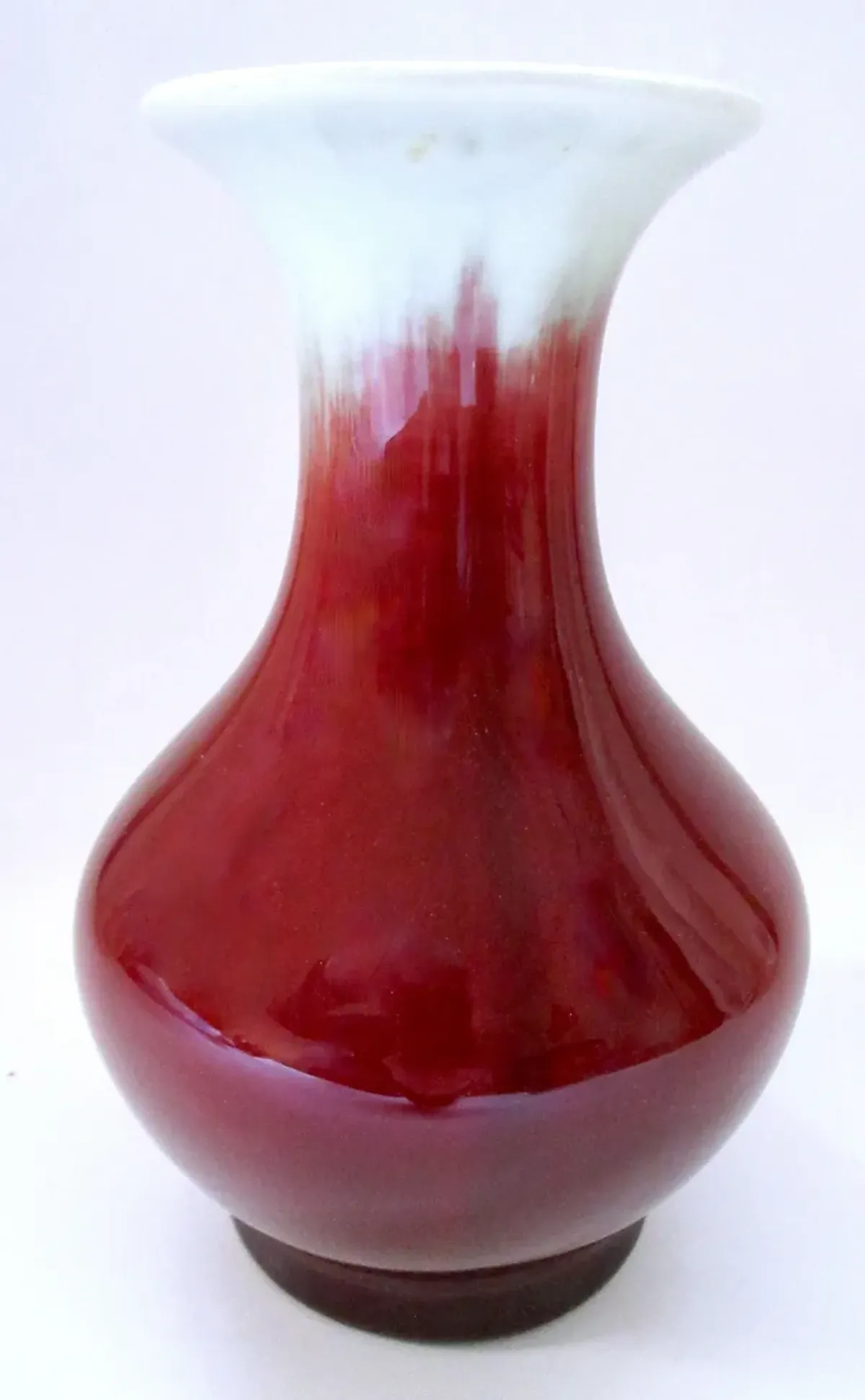 1940s Gladding McBean Oxblood-Glaze Vase