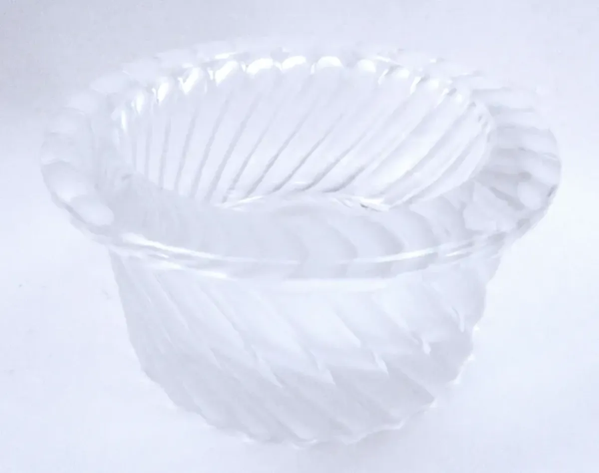 Lalique Art Deco Swirl Ashtray