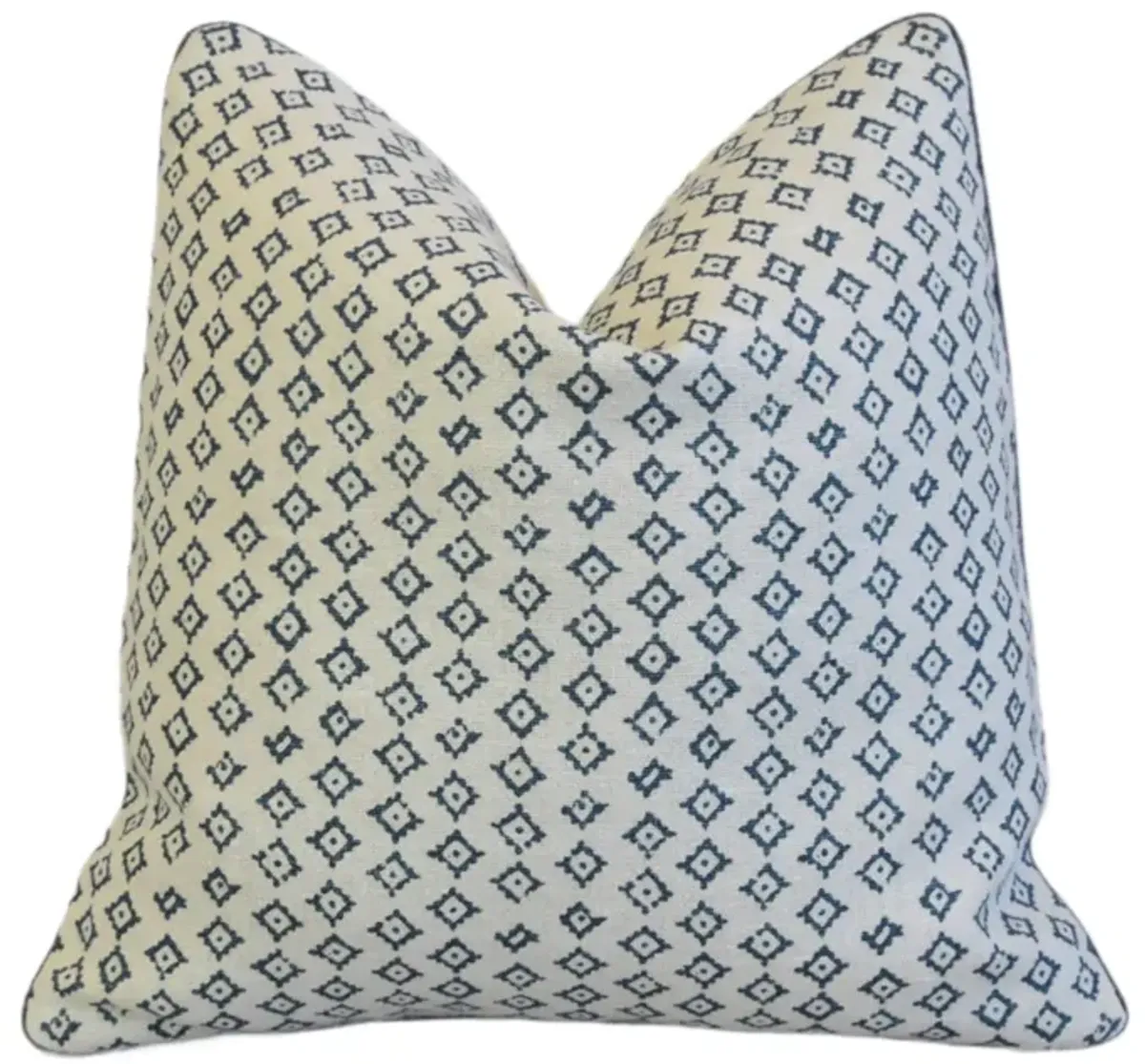 Peter Dunham Kumbh Indigo Neutral Pillow