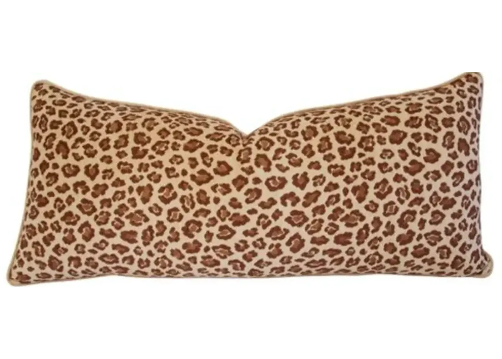 Safari Leopard Velvet Body Pillow