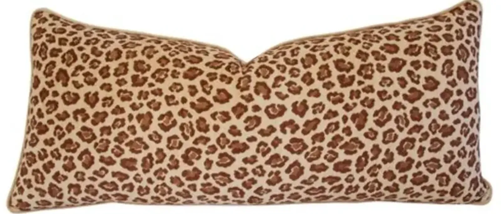 Safari Leopard Velvet Body Pillow