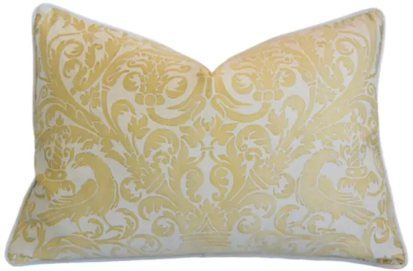 Italian Mariano Fortuny Uccelli Pillow