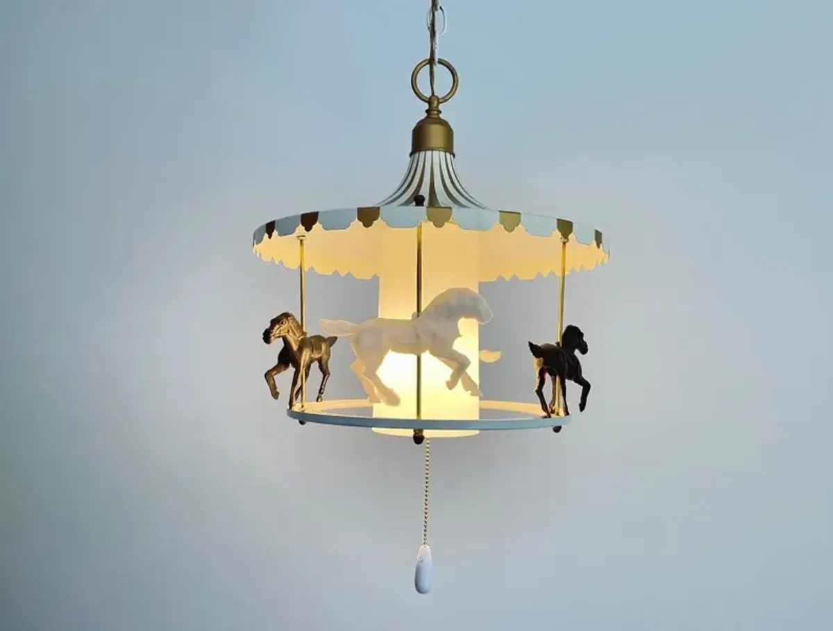 1970s Tented Carousel Chandelier