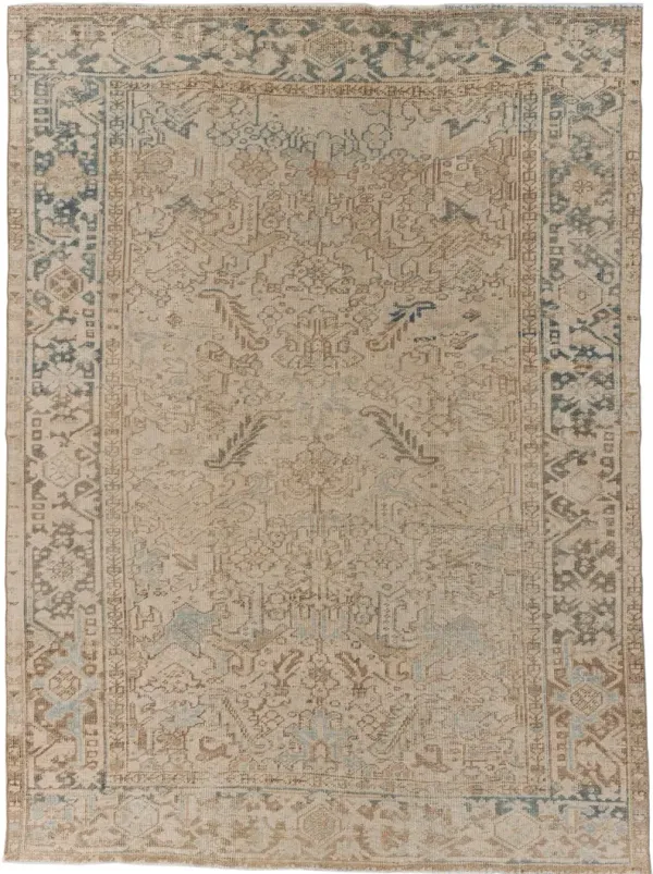 Vintage Persian Heriz Rug 6' X 8'4