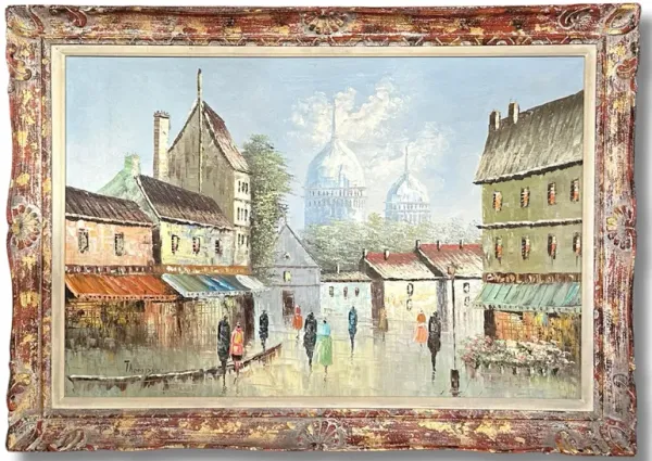 Limited Edition - Paris Sacré-Cœur & Montmartre Painting - New England Mercantile