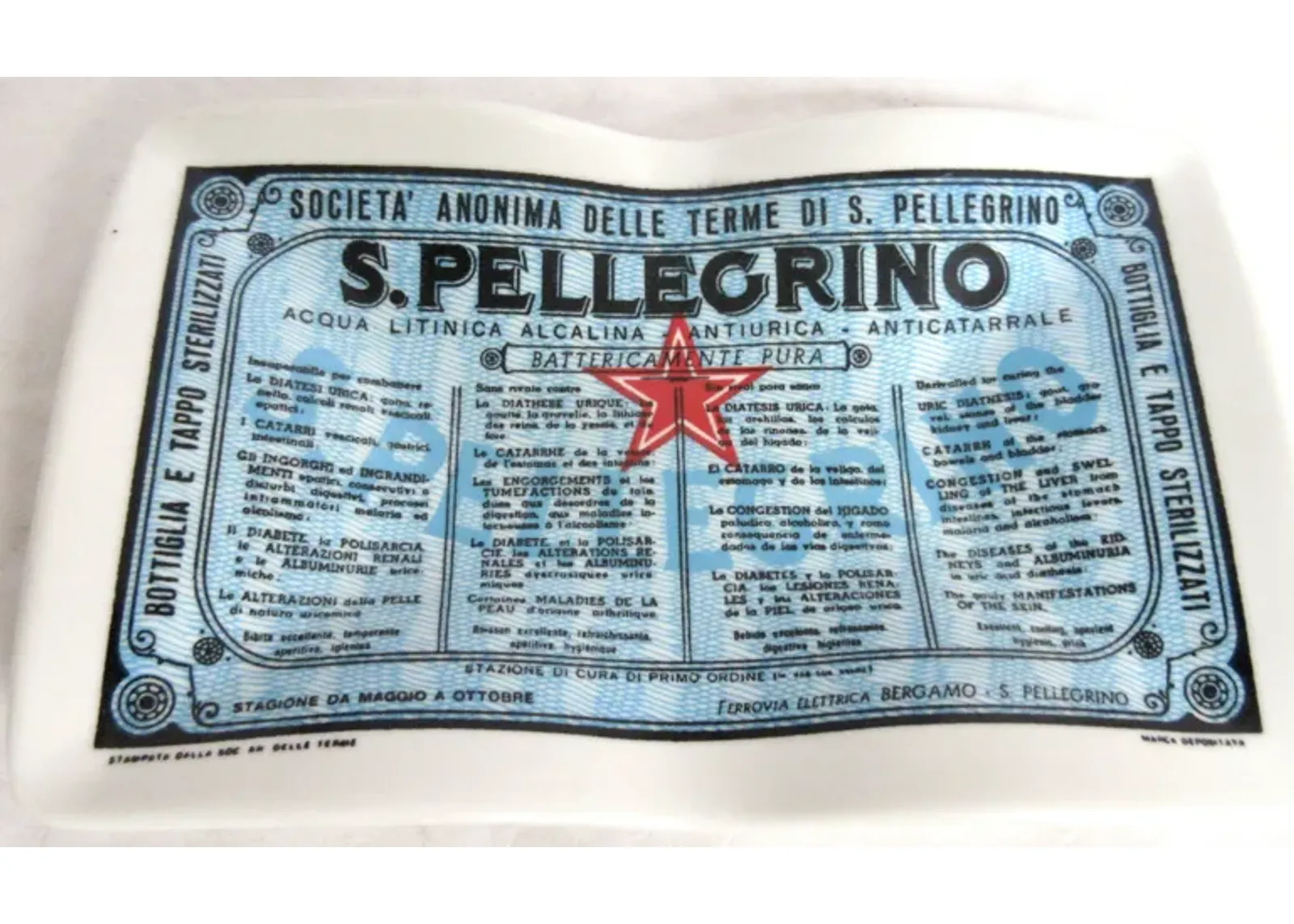 San Pellegrino Tray