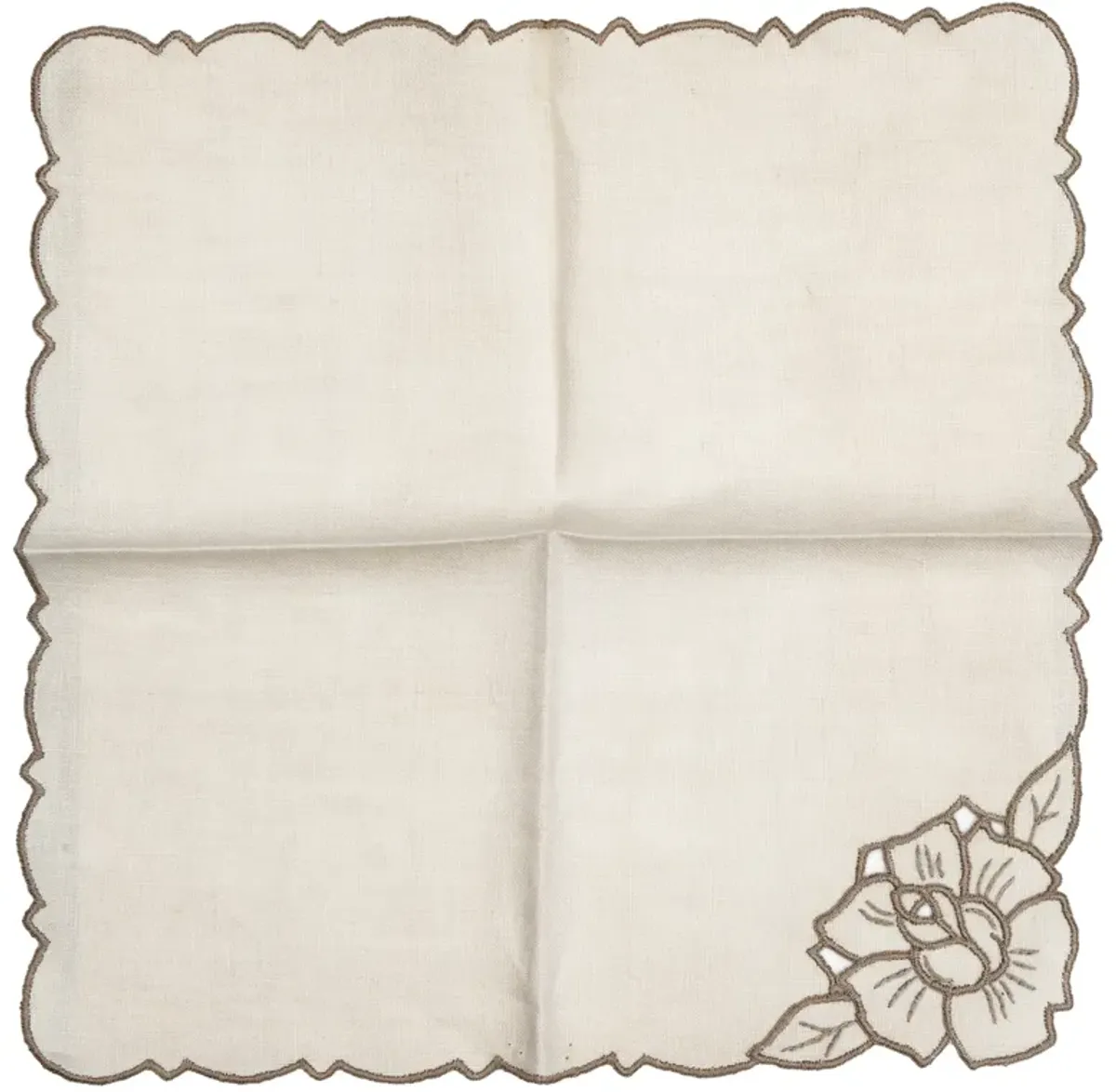 European Linen Luncheon Napkins; set /8