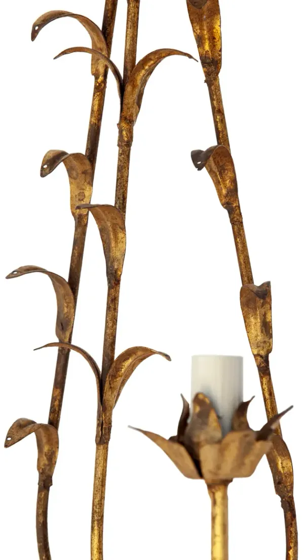 5 Candle Sconce Pair - Fleur de Lex Antiques