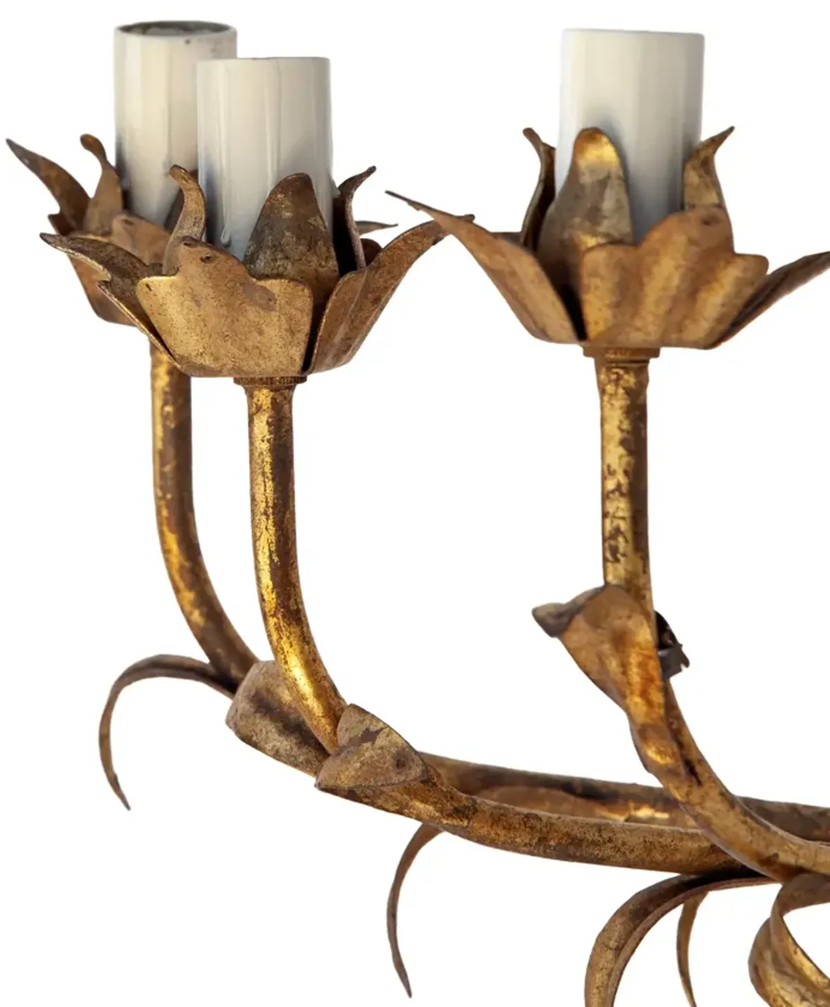 5 Candle Sconce Pair