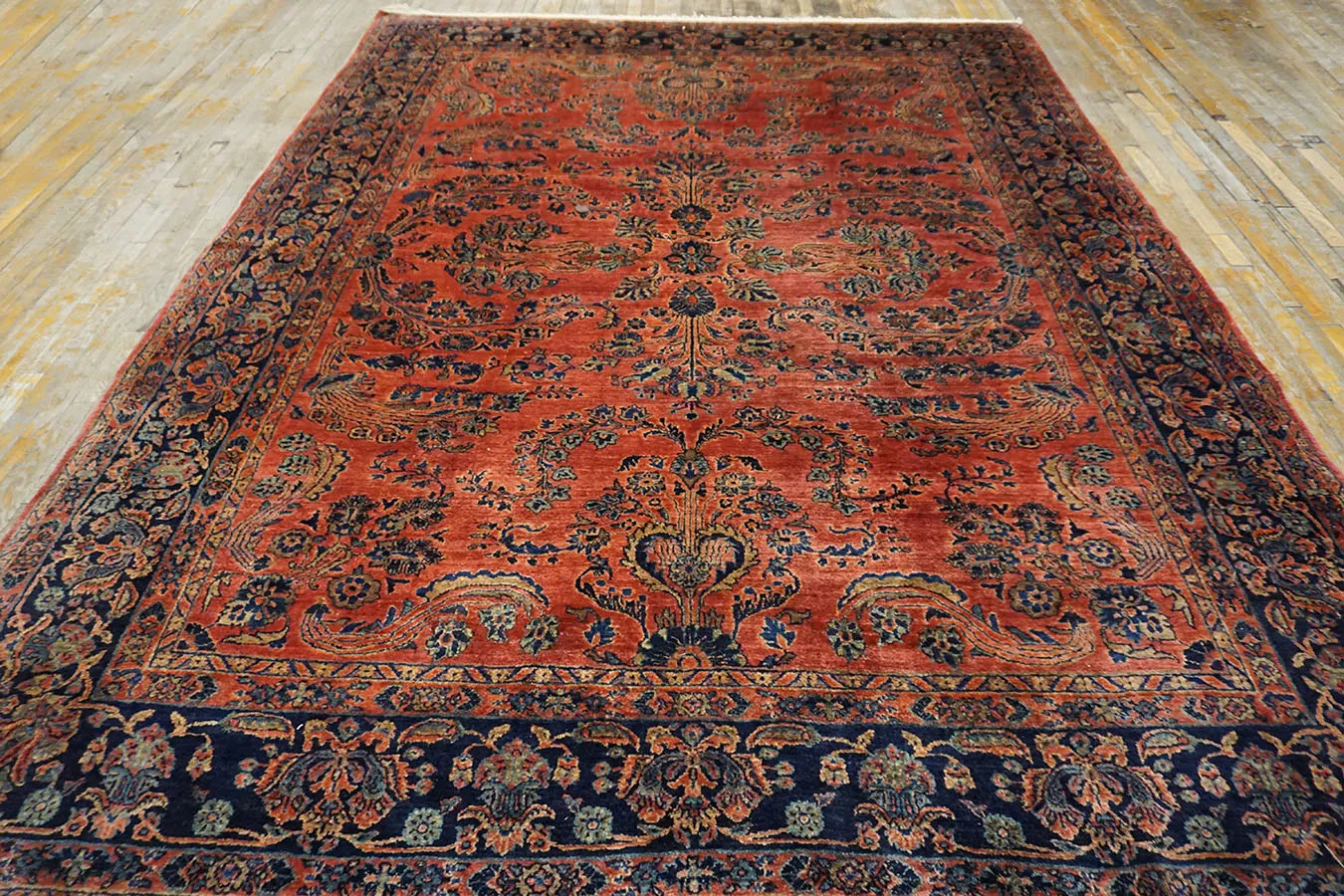 1920s Persian Sarouk Mohajeran Carpet