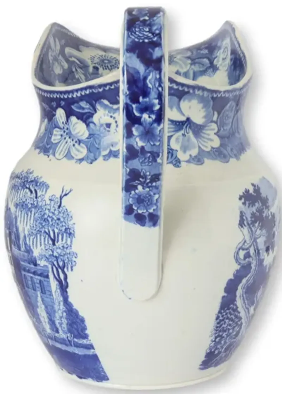 1830s Large English Pearlware Jug