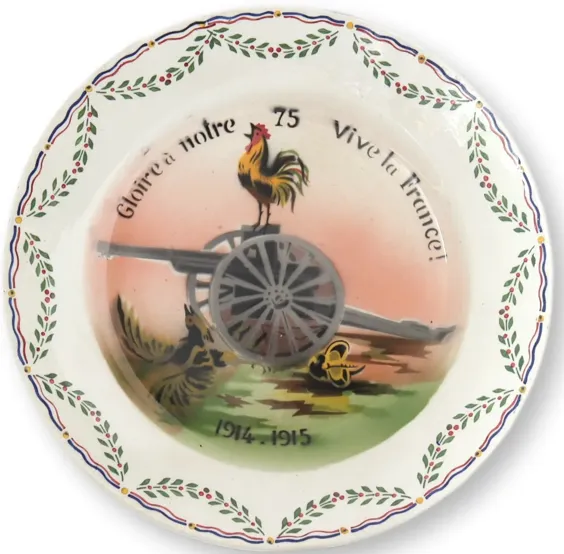 Choisi LeRoy WW1 Commemorative Plate