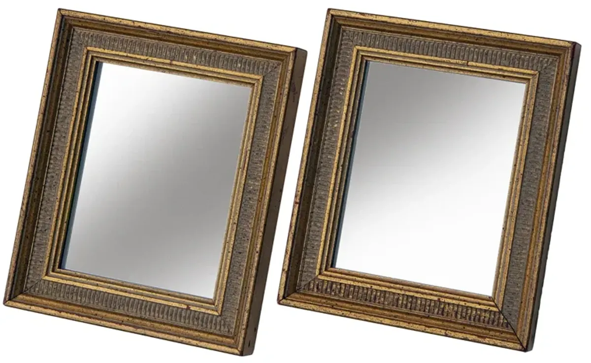 Florentine Gold Framed Accent Mirrors