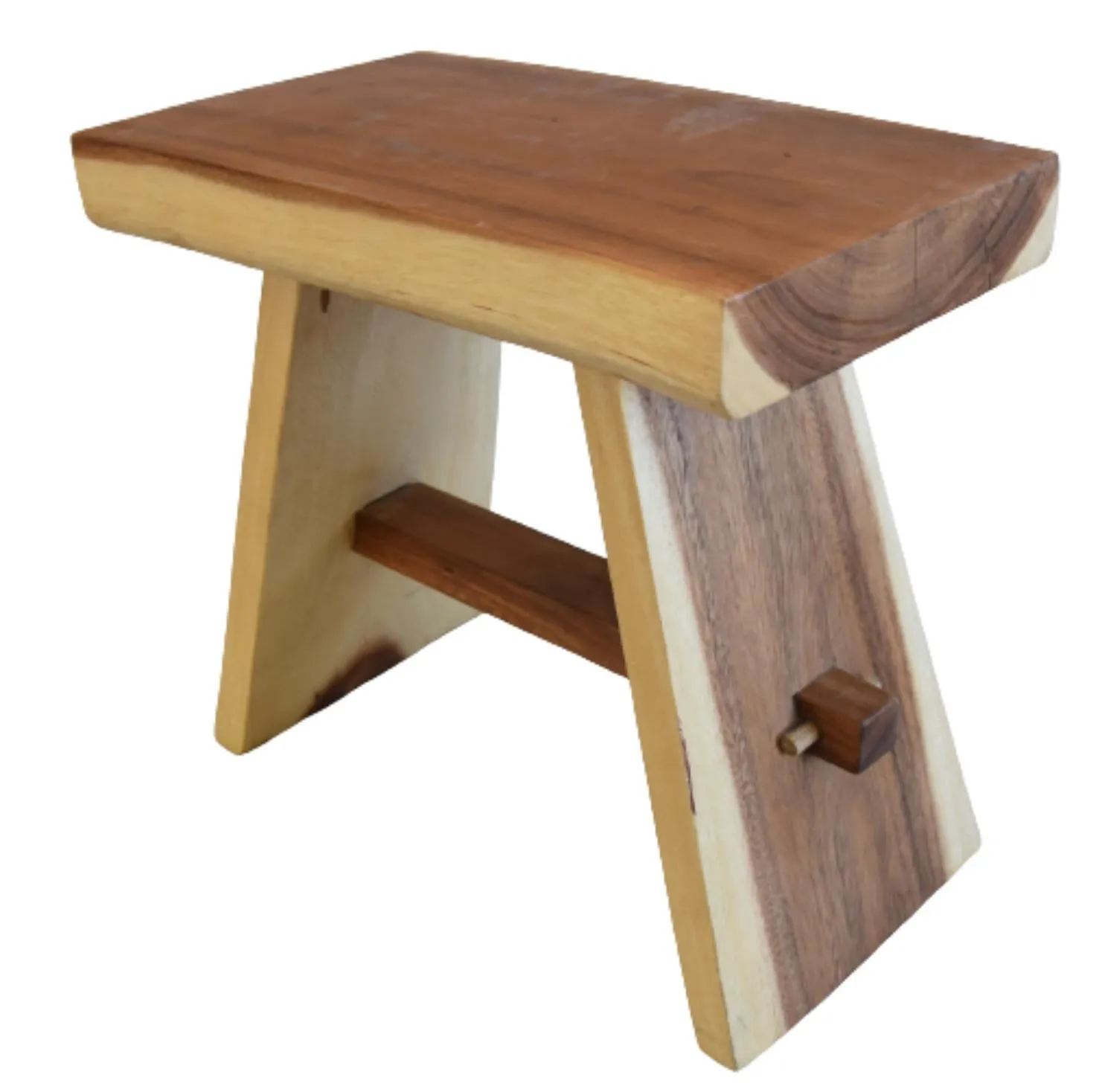 Munger Wood Side Table - Stool - or Bench - Handcrafted