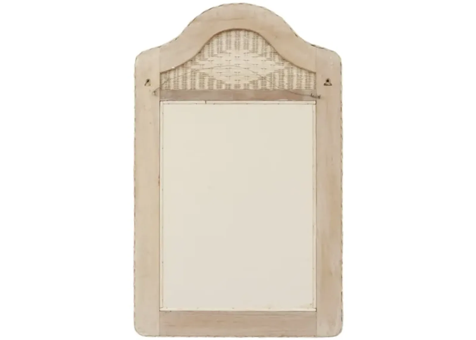 Henry Link Wicker Wall Mirror