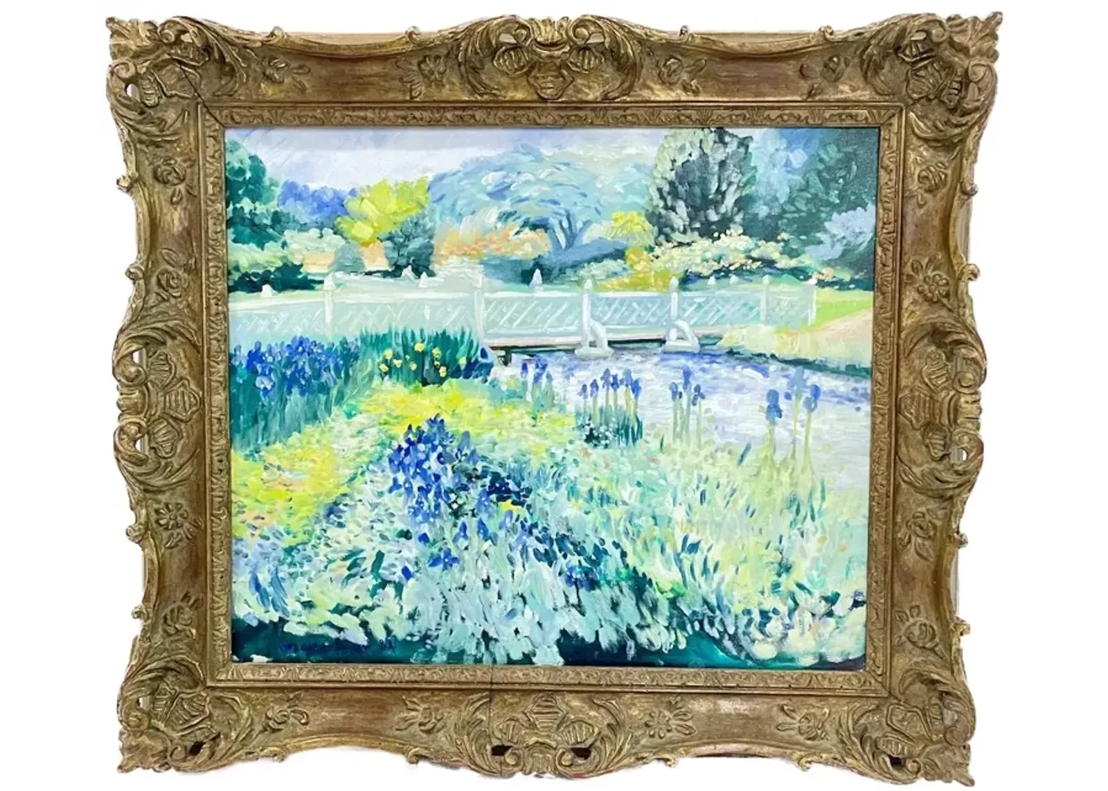 Limited Edition - Impressionist Style Garden Painting