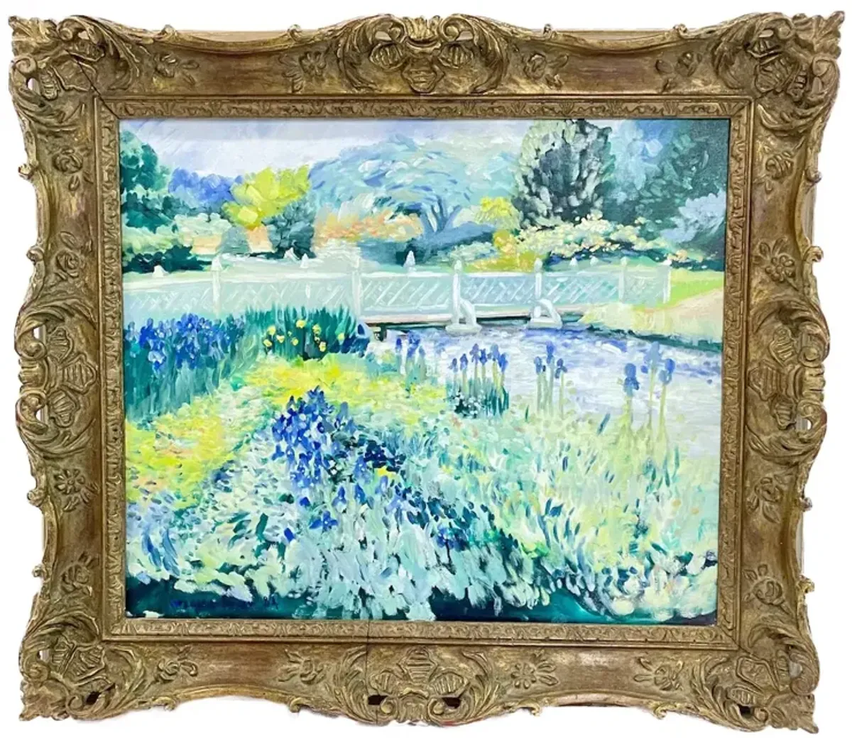 Limited Edition - Impressionist Style Garden Painting