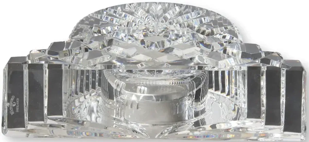 Waterford Crystal Mantle Clock - Clear