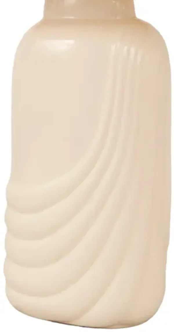 Oval Ceramic Swag Table Lamp with Shade - Interesting Things