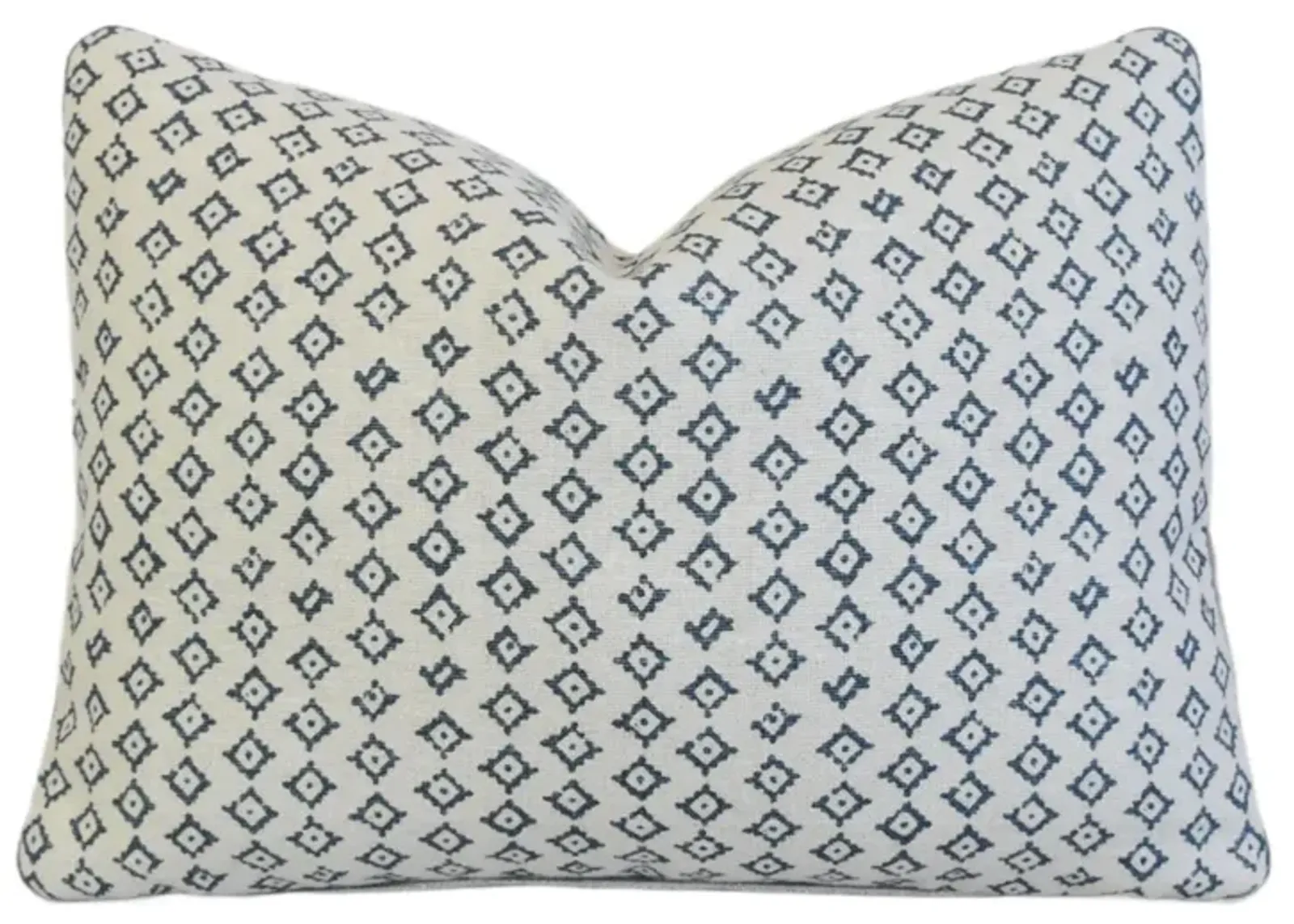 Peter Dunham Kumbh Indigo Neutral Pillow