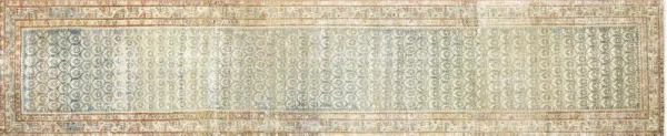 1940sPersian Melayer Runner -3'2"x16'2" - beige