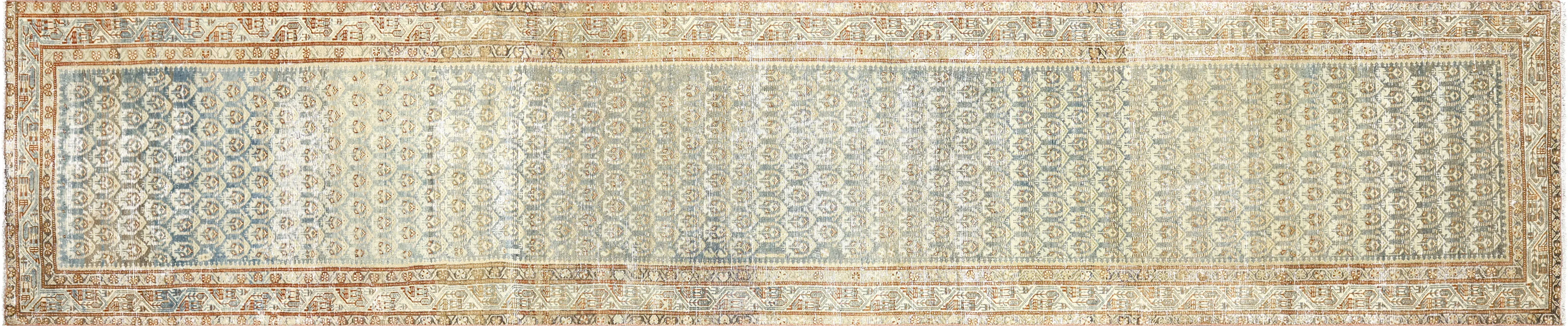 1940sPersian Melayer Runner -3'2"x16'2" - beige