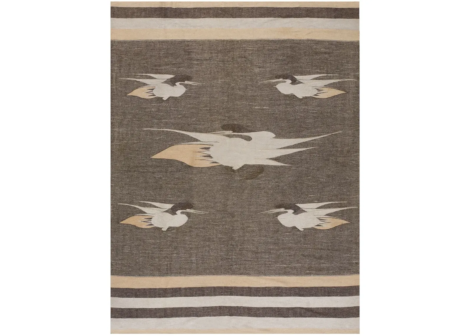 Early 20th Century Chinese Gansu Kilim