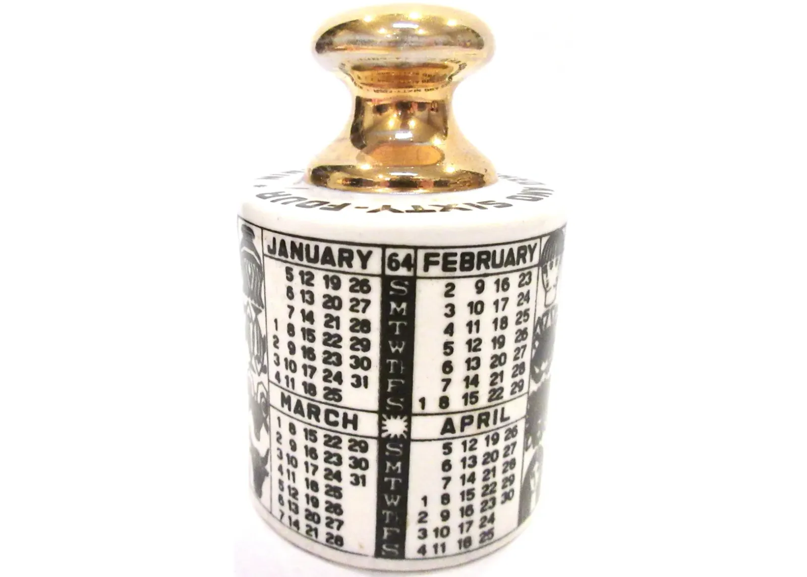 Fornasetti 1964 Paperweight - Black