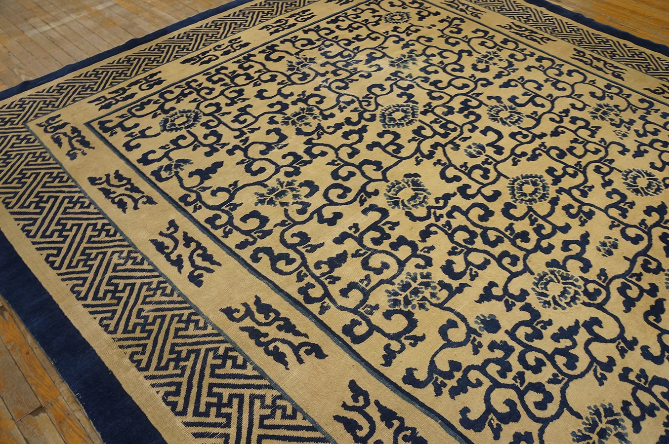 Chinese - Peking carpet 8' 10" x 11' 6" - beige