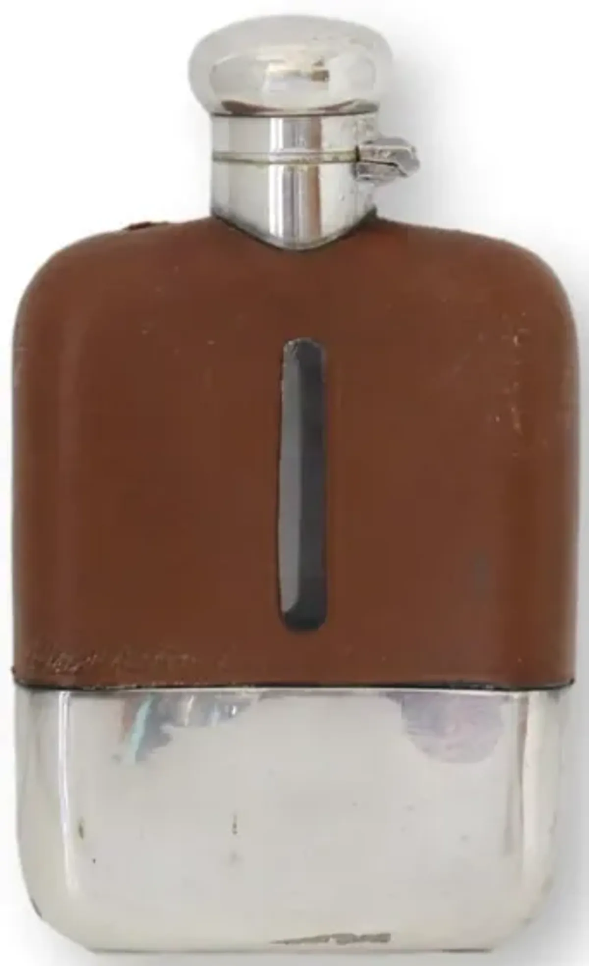 1940s R.M.M.V. Winchester Castle Flask - New England Mercantile - Silver