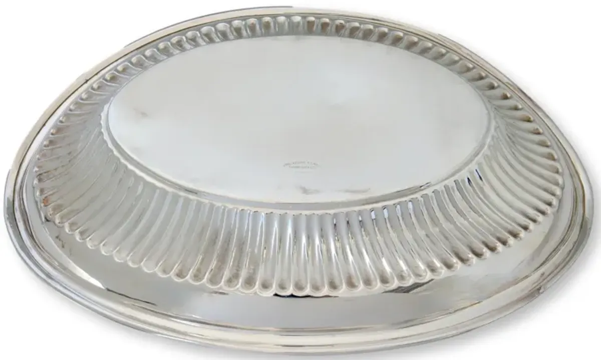 Glenn Line Shipping Co. Bread Bowl - New England Mercantile - silver