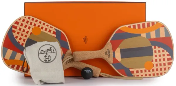 Herm��s Set of 2 BNIB Beach Rackets