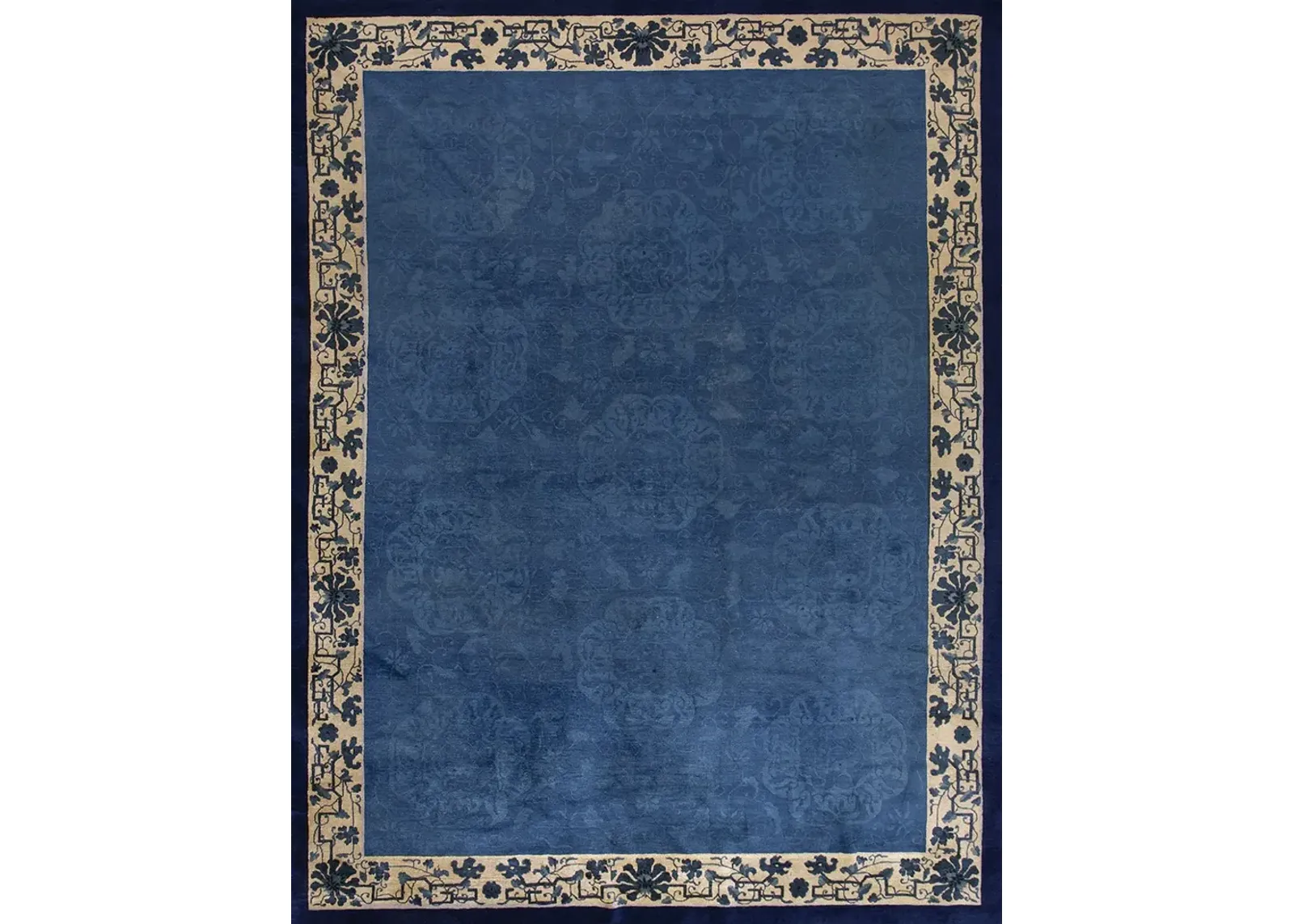 Early 20th Century Chinese Peking Carpet - Blue