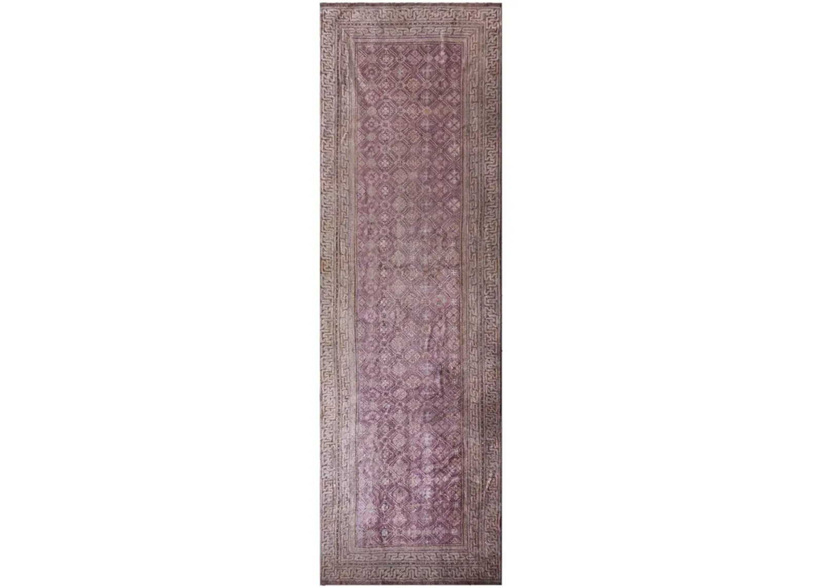 Early 20th Century Chinese Baotou Carpet - Purple