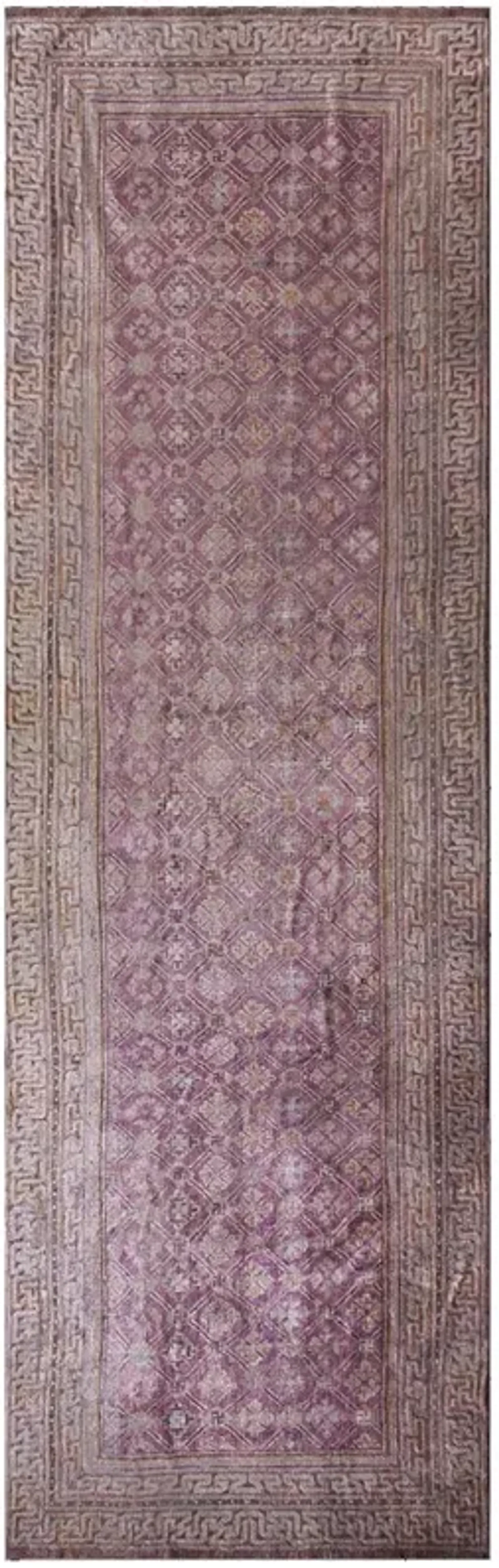 Early 20th Century Chinese Baotou Carpet - Purple