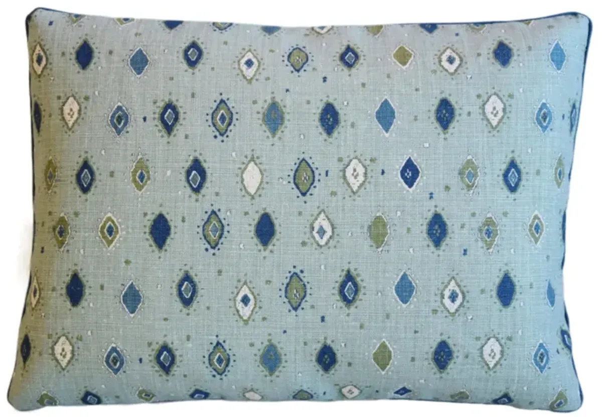 Peter Dunham Oona Ocean Indigo Pillow