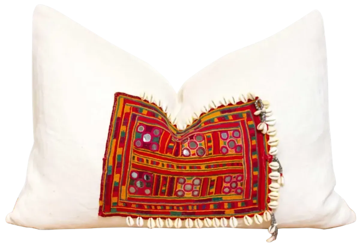 Haro Himalayas Antique Linen Pillow - de-cor