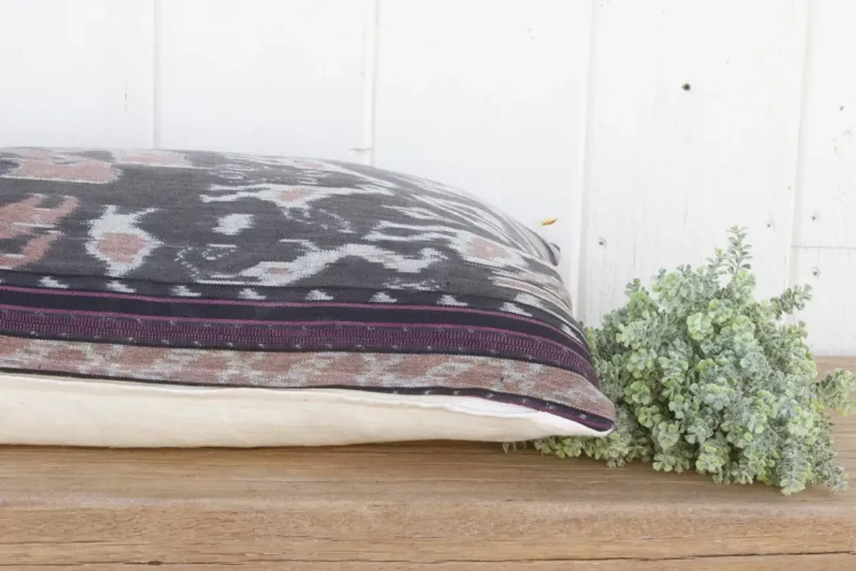 Kerinci Antique Sumatran Ikat Pillow